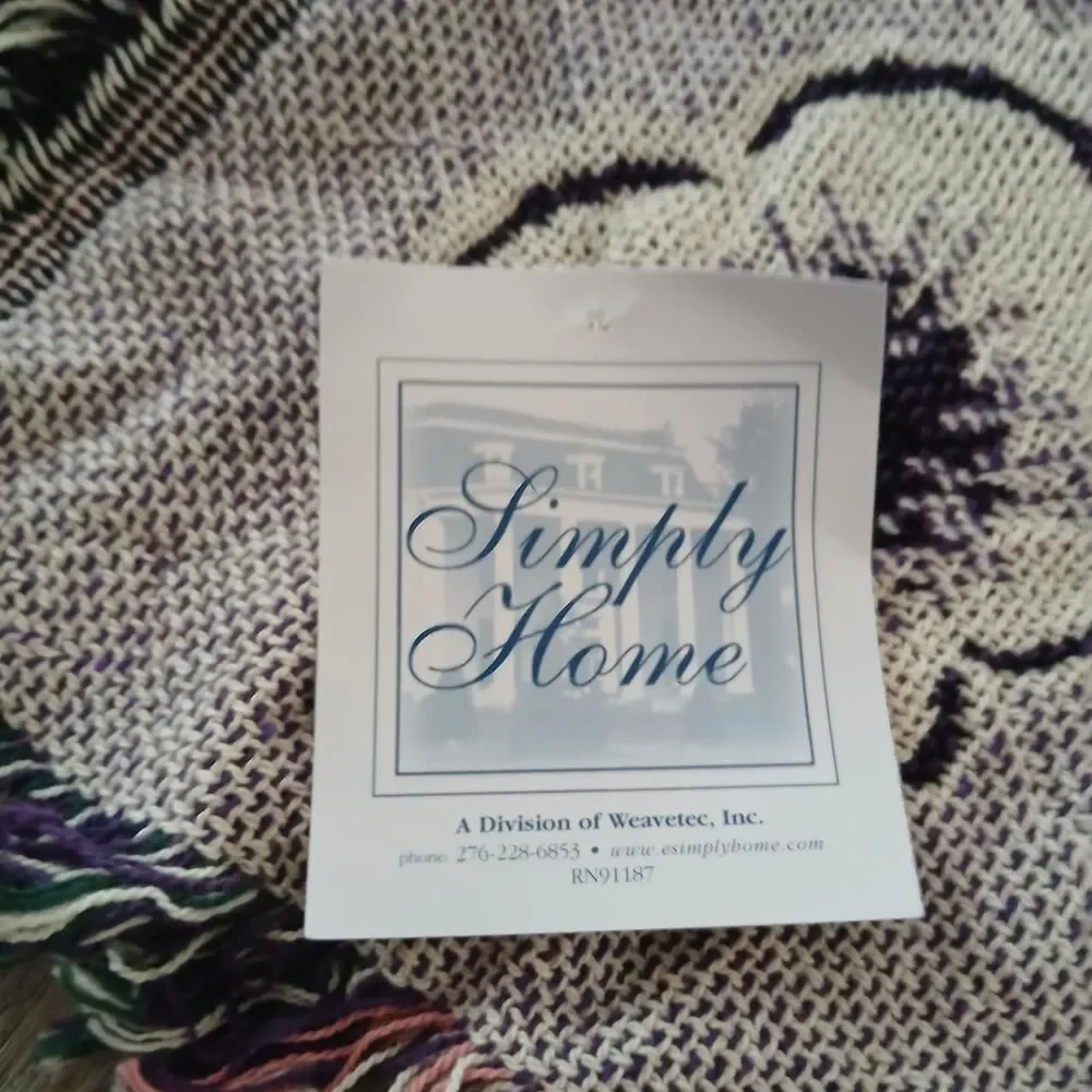 Simply Home vintage throw